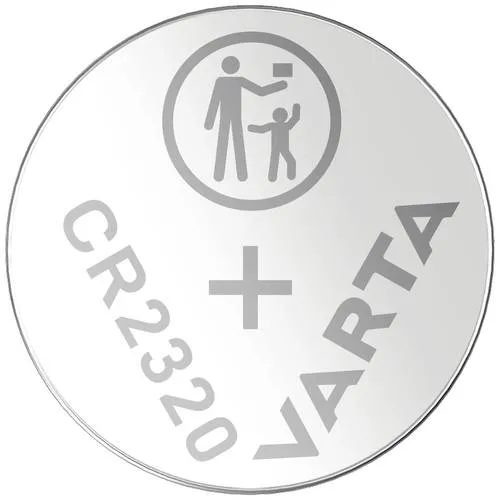 VARTA CR 2320 Lithium-Knopfzelle 3V - zuverlässige Energiequelle mit 135 mAh, ideal für Audio-HiFi Zubehör und tragbare Geräte