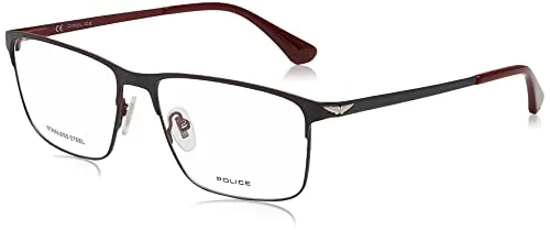 POLICE GAFAS DE VISTA SHINY RED W/COLOURED OR MATT PARTS