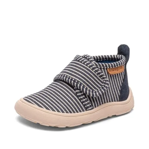 bisgaard Hausschuhe in Dunkelblau/Weiß, Größe 29 - Hausschuhe für Kinder von bisgaard, mit rutschhemmender Laufsohle und praktischem Klettverschluss für einfaches Anziehen.