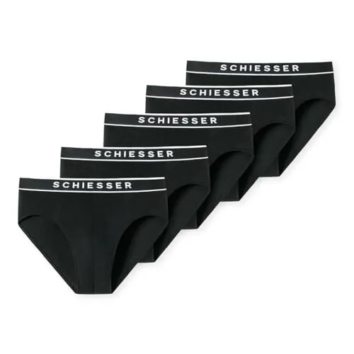 Schiesser Herren 5 Pack Unterwäsche Bio-Baumwolle von Schiesser