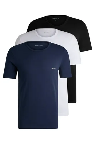 BOSS Herren R-Neck T-Shirt 3er Pack Classic, Assorted 984, XXL - T-Shirts für Herren im 3er Pack, Regular Fit mit klarem Design und BOSS Logo. Hergestellt aus 100% BCI Baumwolle für höchsten Tragekomfort und nachhaltige Produktion.