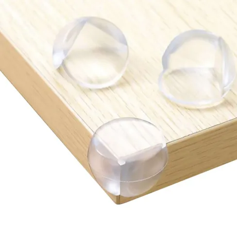 Kantenschutz selbstklebend Möbel Eckschutz für Tisch Eckenschutz Transparent 4 x