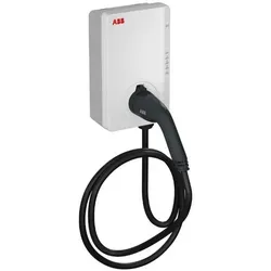 Terra AC Wandladestation TAC-W11-G5-R-0 - 11kW Wandladestation mit 5m Typ 2 Kabel, 3-phasig und RFID-Lesegerät für sicheres Laden