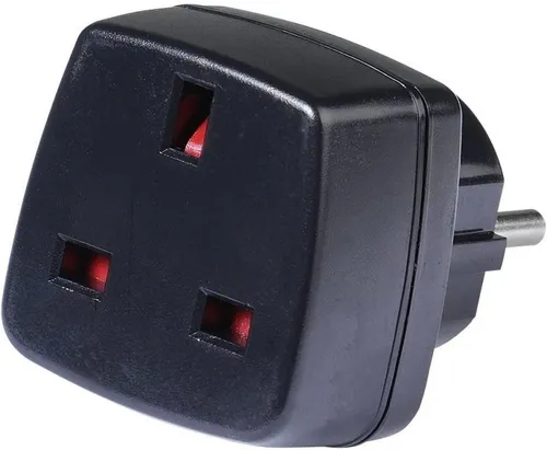 Vivanco Reisestecker Travel Adapter Typ G GB HK CY AE auf F Euro DE Stecker 245