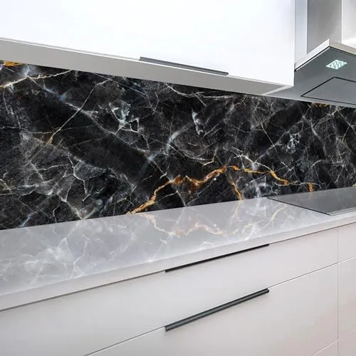 Wandverkleidung Schwarz von Rodnik