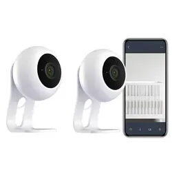 Video-Babyphone 2K HD mit App-Überwachung, Bewegungserkennung und Zwei-Wege-Audio