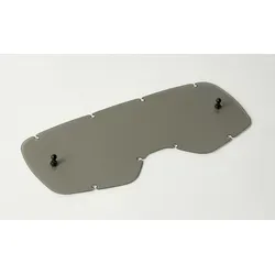 FOX Airspace/Main MX20 Lexan Jugend Ersatzscheibe, grau