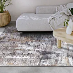 ELLE DECORATION Teppich Malard, rechteckig, 5 mm Kurzflor in gold von ELLE Decoration