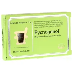 Pycnogenol Kiefernrindenextrakt Pharma N 60 St - Antioxidant, rezeptfrei und unterstützt die Gesundheit der Blutgefäße