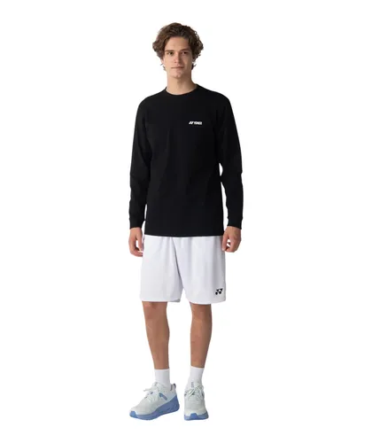 Yonex Langarmshirt Practice (100% Baumwolle) 2026 schwarz Herren, Größe: XL