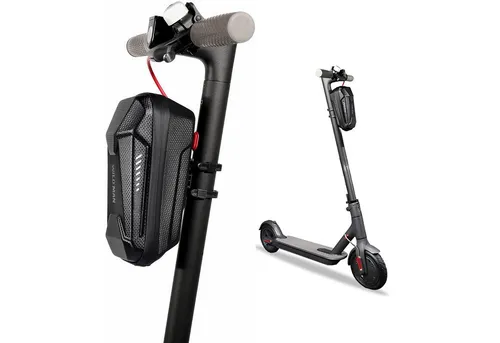 Fahrradtasche Scooter Tasche - Wasserfest & Hochwertig - Fahrradtaschen - Universelle Lenkertasche mit 2L Fassungsvermögen, wasserfest und bruchsicher, ideal für E-Scooter und Fahrräder.