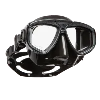 SCUBAPRO Zoom EVO Tauchmaske - All/Black - Premium-Tauchmaske mit praktischem Glaswechselsystem, ideal für Taucher mit optischen Gläsern. Ultra Clear-Gläser und bequemer Sitz sorgen für ein optimales Taucherlebnis.