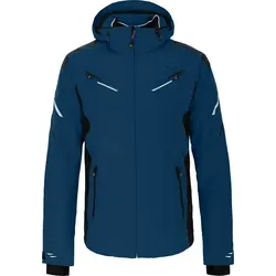 Bergson Skijacke DISTRICT Herren Skijacke, wattiert, wasserdicht (20000 mm), Normalgrößen, pose blau normal | 60