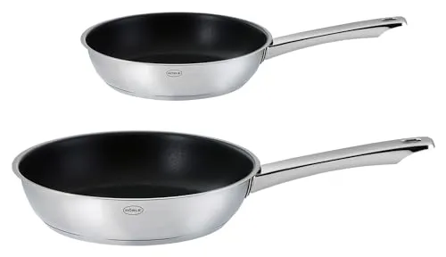 RÖSLE MOMENTS Pfannen-Set - Brat- & Grillpfannen aus hochwertigem Edelstahl, ideal für gleichmäßige Hitzeverteilung und perfekte Bratergebnisse.