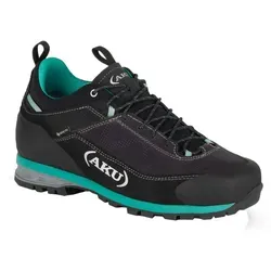 AKU Women's Link GTX - Wasserdichte Approachschuhe 38 | EU 38 schwarz - Vielseitige Damen Approachschuhe mit GORE-TEX für optimalen Wetterschutz. Ideal zum Wandern, ausgestattet mit Vibram-Sohle und Schnellschnürung. Entdecken Sie weitere Top-Angebote von AKU bei Bergfreunde.de!