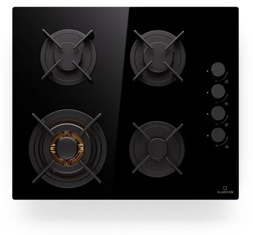 Klarstein Gas-Kochfeld Goldflame CP11-Goldfl-4BK-S.C von Klarstein