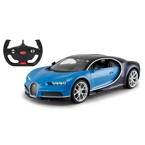 JAMARA 405135 Bugatti Chiron 1:14 - Offiziell lizenziert - RC-Modelle mit bis zu 1 Stunde Fahrzeit, perfekt nachgebildeten Details und hochwertiger Verarbeitung für ein einzigartiges Fahrerlebnis.