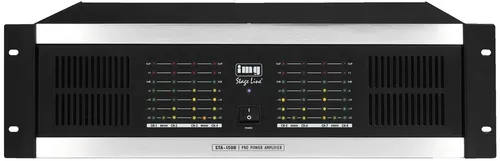 STA-1508 Mehrkanal-PA-Verstärker - PA-Endstufen mit 1280 W Leistung, ideal für große Veranstaltungen und Live-Events.