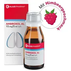 Ambroxol Al 15 mg/5 ml Saft 100 ML - Arzneimittel zur Schleimlösung bei Atemwegserkrankungen, ideal für die Behandlung von zähem Schleim bei Bronchitis und Lungenproblemen.
