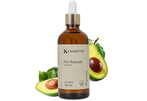 Habys Massageöl Massageöl Nature Sweet Almond 100 % Natural Mandelöl vegan 100 ml