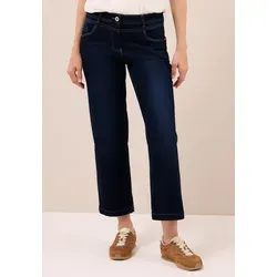 CECIL Loose-fit-Jeans aus Baumwolle mit Stretchanteil blau 36