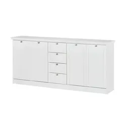 Sideboard Laurito, weiß