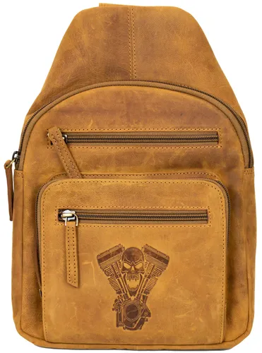 MDM Schultertasche Herren aus echtem Rindsleder – Vintage Slingbag - Die MDM Schultertasche aus 100 % echtem Rindsleder vereint Stil und Funktionalität. Mit durchdachtem Layout und verstellbarem Gurt ist sie ideal für Alltag und Freizeit. Erhältlich in 3 Farben und mit individuellen Prägungen.