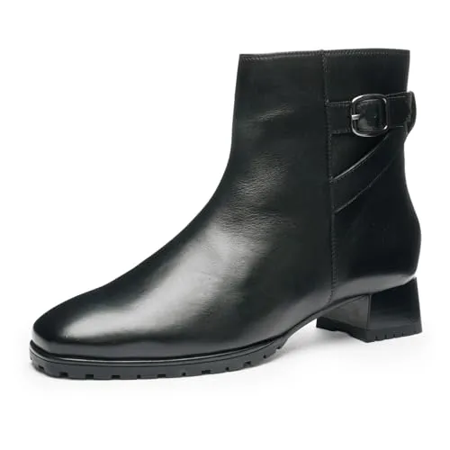 ara Damen Graz Stiefelette, SCHWARZ, 39 EU Weit von ara
