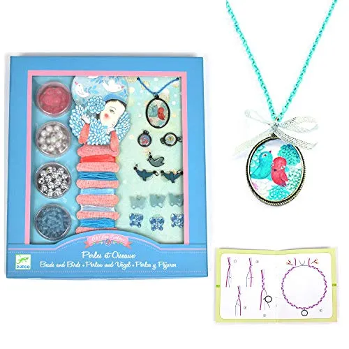 Djeco DJ09806 Perlen und Schmuck für ältere Kinder, gemischt