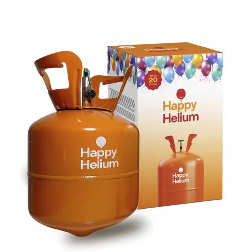 Happy Helium® Ballongas für 30 Ballons – Ideal für jede Feier