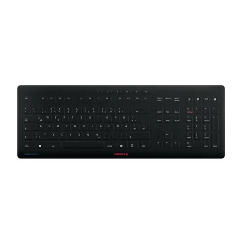 Produktbild Cherry STREAM PROTECT Wireless Tastatur DE