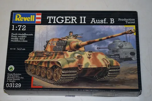 Revell 03129 Tiger II Ausf.B production Turret 1:72 NEU mit OVP