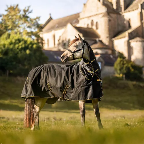 Bucas Halsteil 50g, 135cm - Turnout Combi Neck mit Dermo-care-Innenfutter, wasserdicht und atmungsaktiv für optimalen Komfort und Schutz