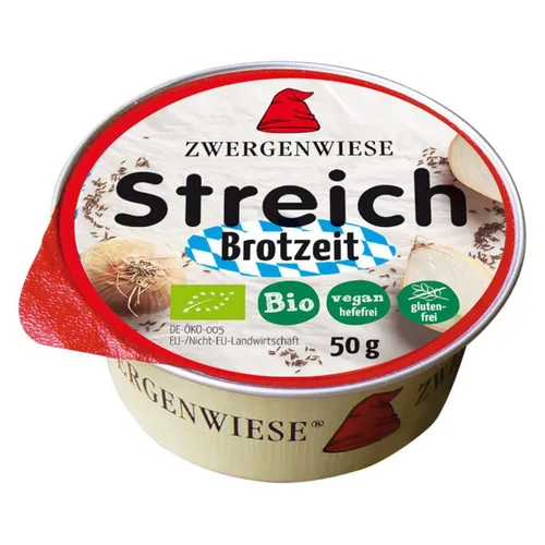 Zwergenwiese Streich Brotzeit Aufstrich glutenfrei von Zwergenwiese