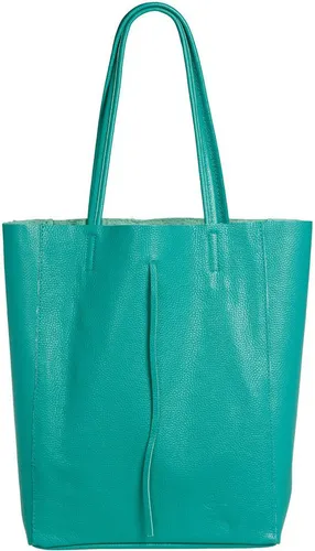 Caspar Schultertasche - Großer Damen Leder Shopper Tasche - CLASSIC LINE - Modell No.780, elegant, robust & unempfindlich - 100% Echtleder - Handmade in Italy