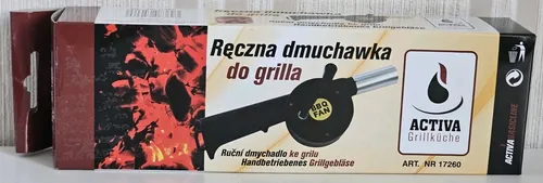 Activa® Handbetriebenes Grillgebläse Grillanzünder Anzündhilfe Anzünden