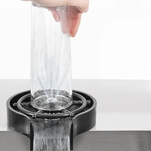 Flaschenwaschmaschine, Edelstahl-Becherreiniger(80cm Schlauch)