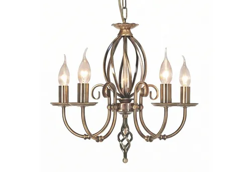 Kronleuchter Gold von Licht-Erlebnisse