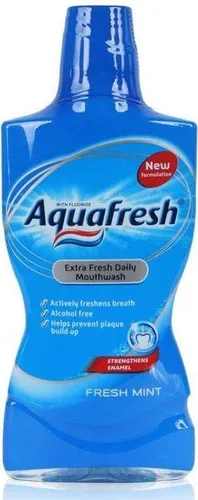 Aquafresh Fresh Mint Daily Mouthwash 500 ml