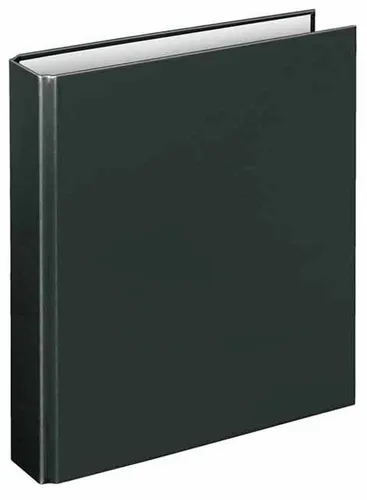Veloflex Ringbuch Basic 1151080, A5, 2 Ringe, schwarz - Praktisches A5 Ringbuch mit 2-Ring Mechanik für bis zu 250 Blatt. Robuste PP-Oberfläche schützt vor Abnutzung. Ideal für die Organisation von Notizen und Dokumenten.