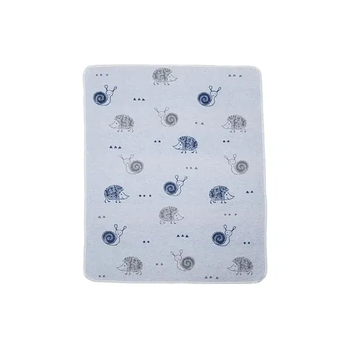 Babydecke Schnecke & Igel