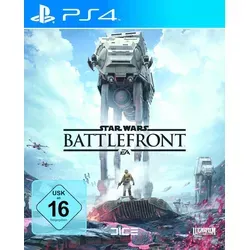 Star Wars Battlefront - Epische Schlachten im Star Wars-Universum - Spiele auf PS4 und erlebe fotorealistische Kämpfe auf ikonischen Planeten. Kämpfe in Multiplayer-Modi für bis zu 40 Spieler oder allein in herausfordernden Missionen.
