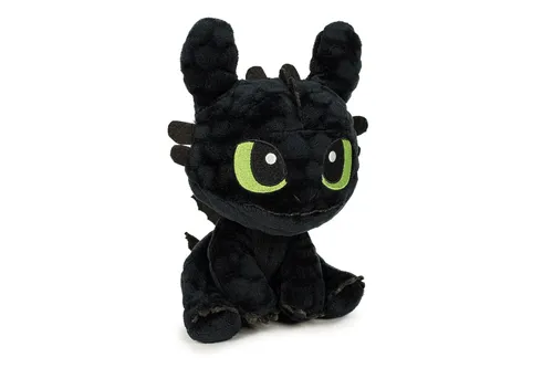 Drachenzähmen leicht gemacht Ohnezahn sitzend Plüsch 45cm Toothless Merch Drache