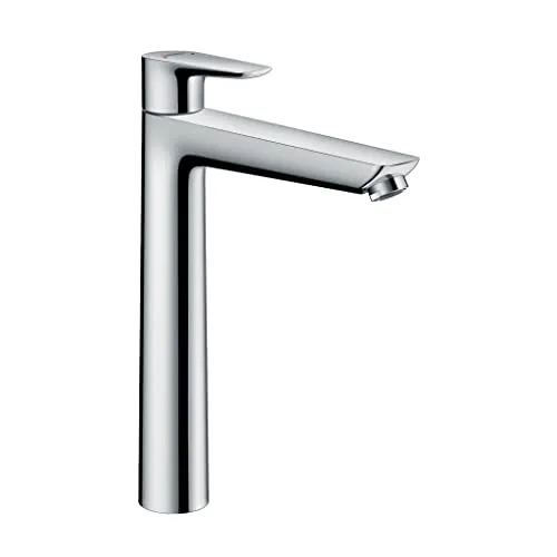 hansgrohe Talis E 240 Waschtischarmatur - Waschtischarmatur mit ComfortZone 240, ideal für Durchlauferhitzer, bietet 5 l/min Durchflussmenge und elegantes Design in Chrom.