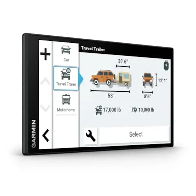 Garmin Camper 795 - Camper und Caravan Europa, optimierte Routen für Wohnmobile mit 7-Zoll-Display und Sprachsteuerung