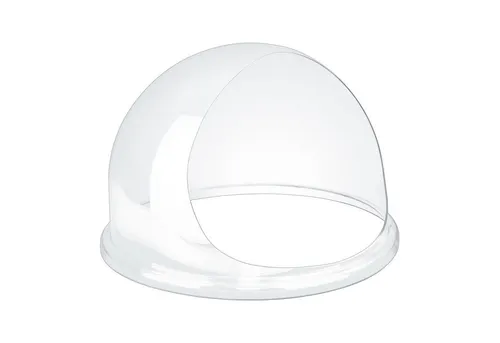 Royal Catering RCZW-COV12E Spuckschutz für Zuckerwattemaschine - Zuckerwattemaschinen Zubehör, schützt Zuckerwatte vor Keimen und Verschmutzungen, einfache Handhabung durch große Öffnung, hohe Bruchfestigkeit dank Acrylglas.