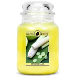 Lemon Grass 680g Kerze in gelb von Goose Creek Candle