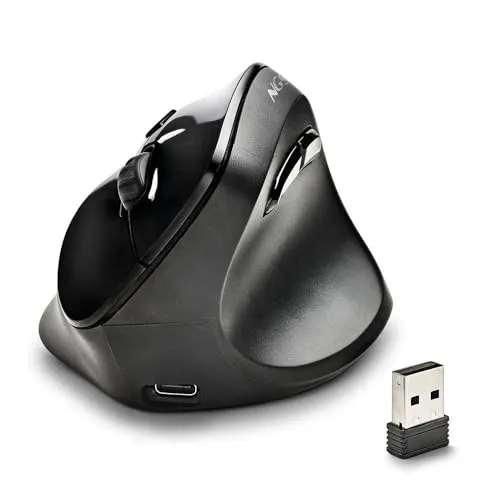 Ngs Evo Moksha Wireless Ergonomic Mouse One Size