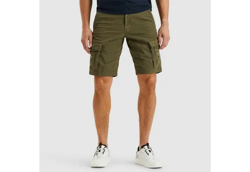 Cargoshorts PME LEGEND Herren - Olive Night - Bequeme Herren-Cargoshorts in gewaschener Optik, ideal für Freizeitaktivitäten. Aus pflegeleichtem Webmaterial (97% Baumwolle, 3% Elasthan) für optimalen Tragekomfort.