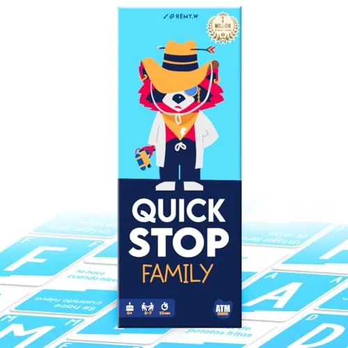 Quickstop Family – Dynamisches Brettspiel für die ganze Familie